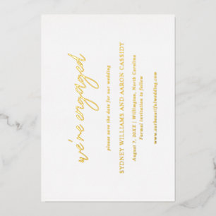 Sydney Modern Wedding Save the Date