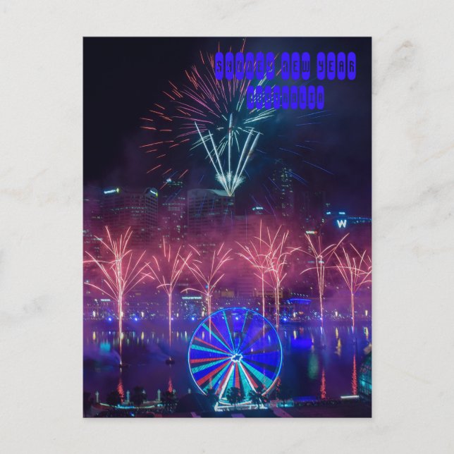 Sydney New Year Postcard (Front)
