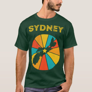 Sydney Nova Scotia Canada Vintage Distressed Souve T-Shirt