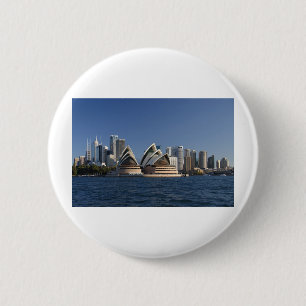 Sydney Opera House 2 Inch Round Button