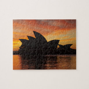 Sydney Opera House at Dawn, Sydney, New South Jigsaw Puzzle