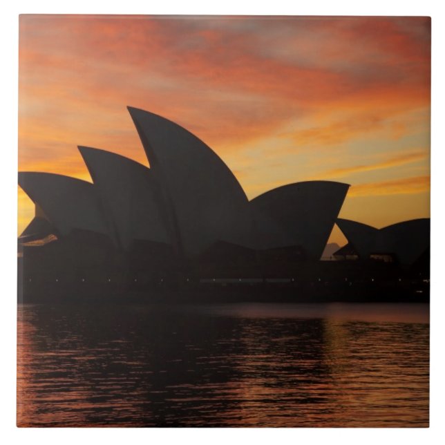 Sydney Opera House at Dawn, Sydney, New South Tile (Front)