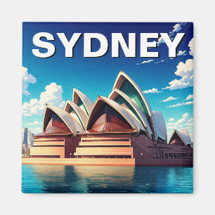 Sydney Opera House Australia Magnet