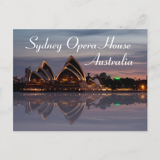 Sydney Opera House Australia Postcard (Front)