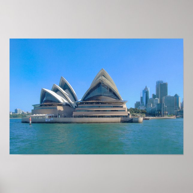 Sydney Opera House, Australia Poster (Front)