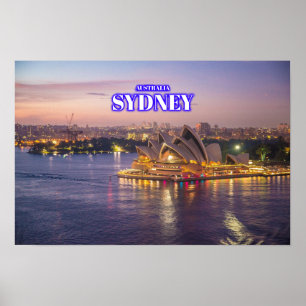 Sydney Opera House - Australia Poster