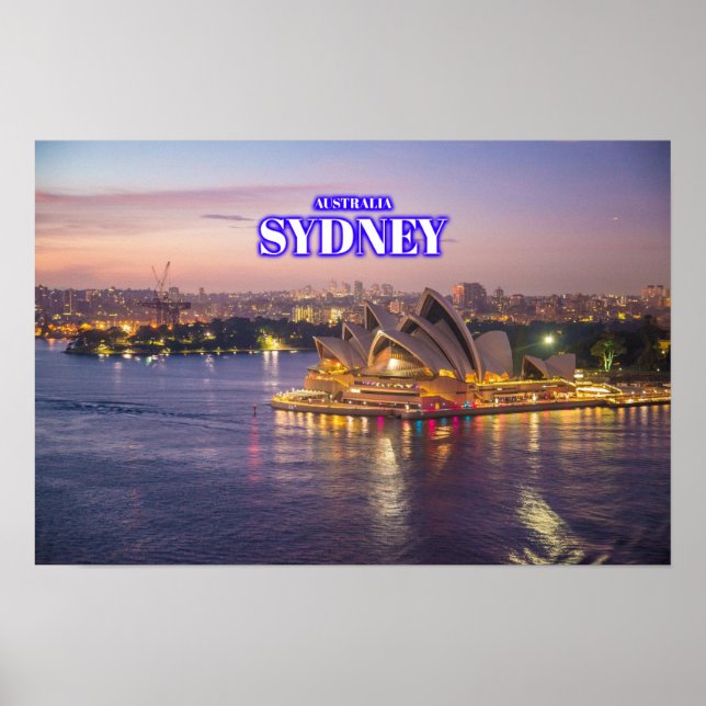 Sydney Opera House - Australia Poster (Front)