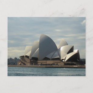 Sydney Opera House Australia Travel Photography Postcard