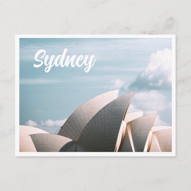 Sydney Opera House Australie Carte postale Photo (Devant)