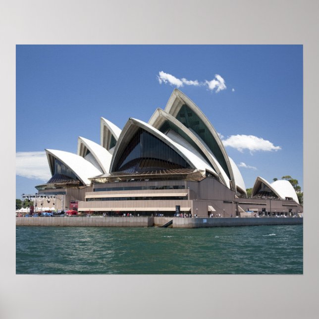 Sydney Opera House exterior, Sydney, New South Poster (Front)