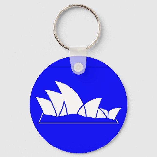 Sydney Opera House Keychain (Front)