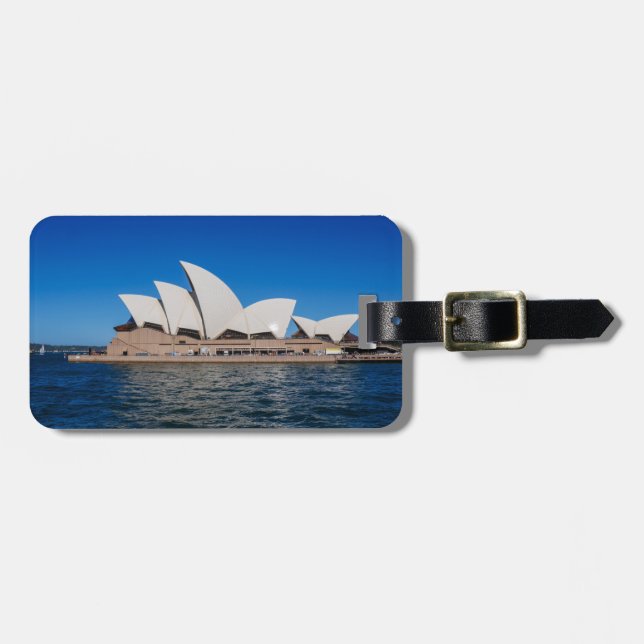 Sydney Opera House Luggage Tag (Front Horizontal)