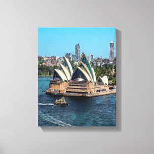 Sydney - OPERA HOUSE - panorama Canvas Print