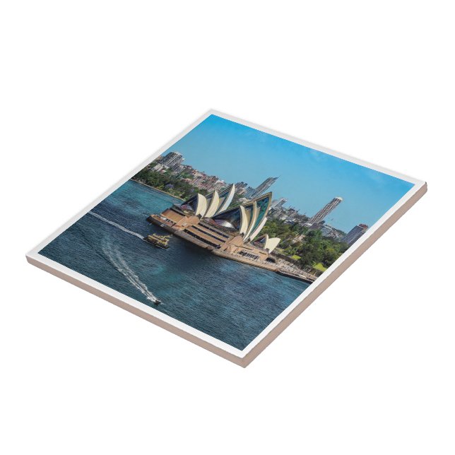 Sydney - OPERA HOUSE - panorama Tile (Side)