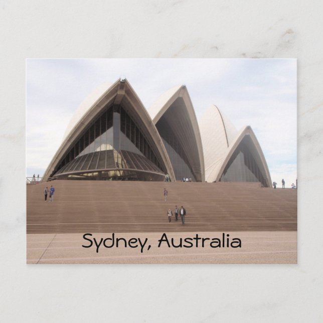 sydney opera house postcard (Front)