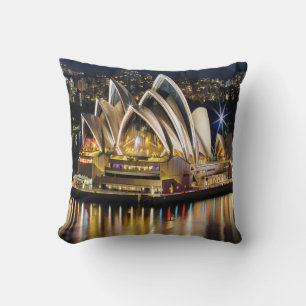 Sydney - OPERA HOUSE - view Throw Pillow