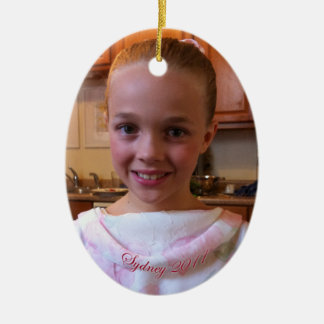 Sydney oval ceramic ornament