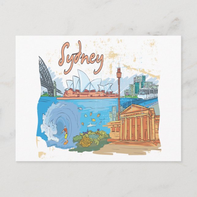 Sydney Postcard (Front)