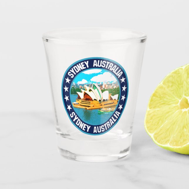 Sydney                                             shot glass (Front)