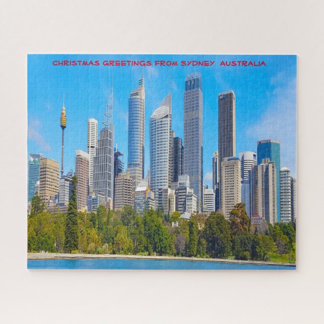 Sydney Skyline Australia Jigsaw Puzzle (Horizontal)