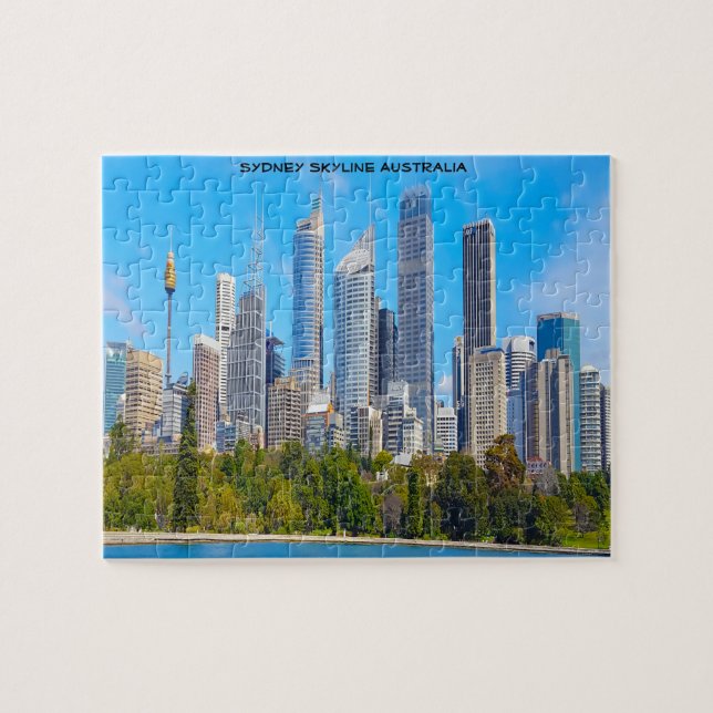 Sydney Skyline Australia Jigsaw Puzzle (Horizontal)