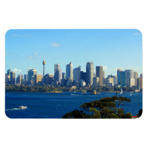 sydney skyline magnet