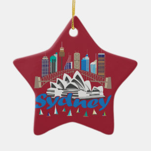 Sydney Skyline Ornament