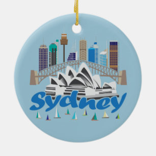 Sydney Skyline Ornament