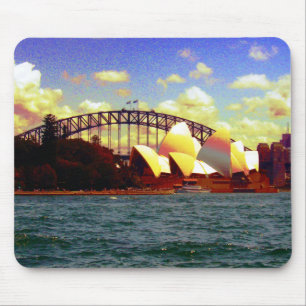 Sydney stylized mousepad