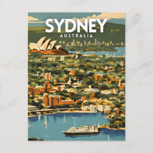 Sydney Travel Postcard