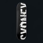 Sydney - Urban Style - Skateboard<br><div class="desc">cool urban design</div>