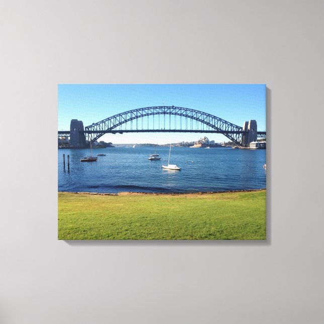 sydney winter canvas print (Front)