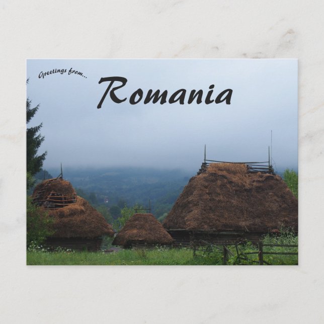 Syhot Marmaroski Romania Postcard (Front)