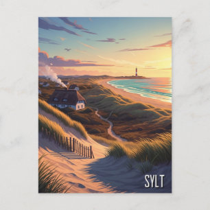 Sylt Germany Travel Postcard