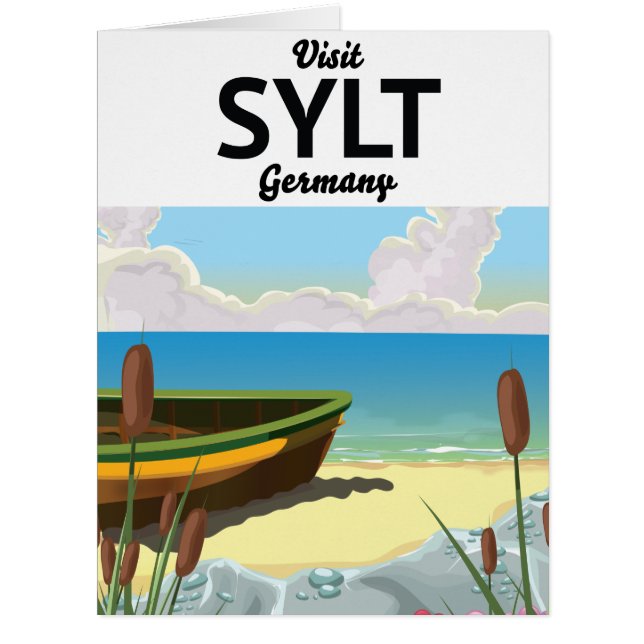 Sylt Germany travel poster (Front)