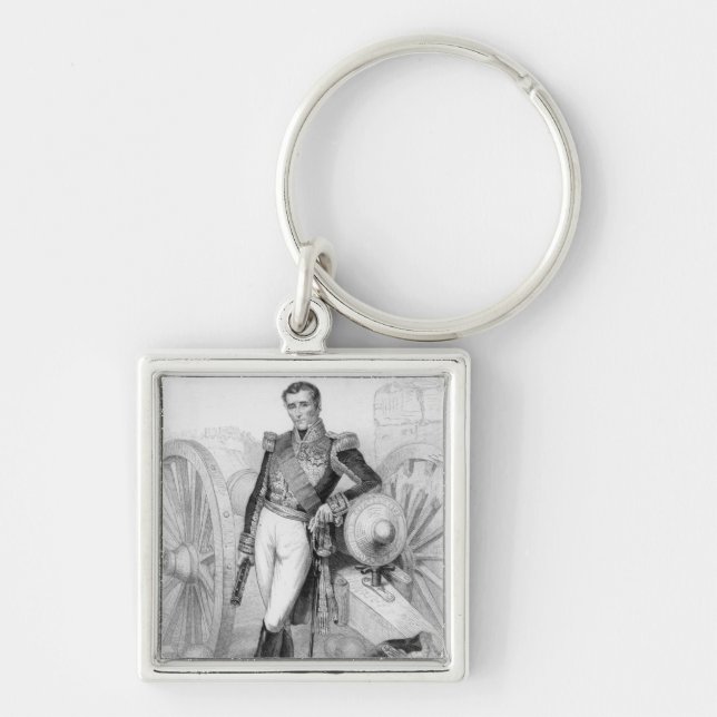 Sylvain Charles Valee , Count and Marshal Keychain (Front)