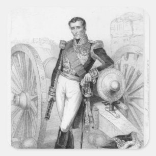 Sylvain Charles Valee , Count and Marshal Square Sticker