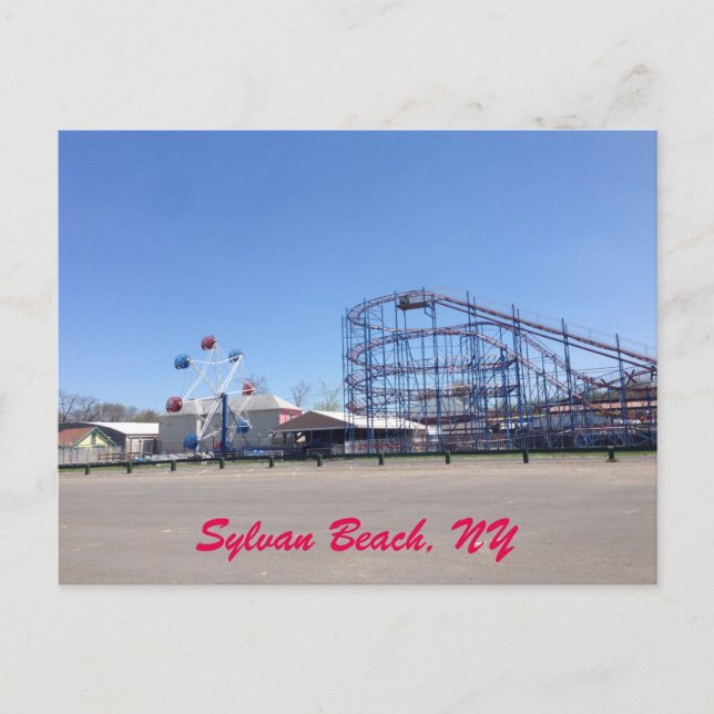Sylvan Beach NY Postcard (Front)