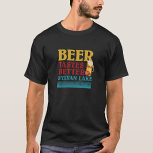 Sylvan Lake Lake Life Beer Tastes Better At The La T-Shirt