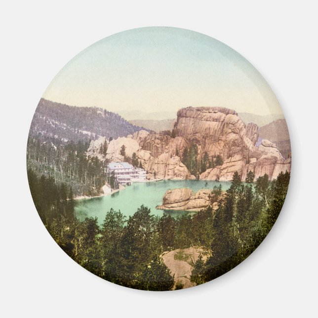 Sylvan Lake South Dakota Magnet (Front)