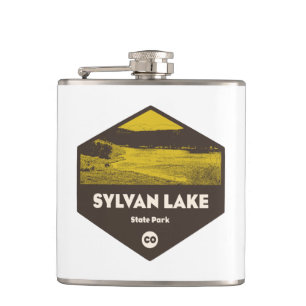 Sylvan Lake State Park Colorado Hip Flask