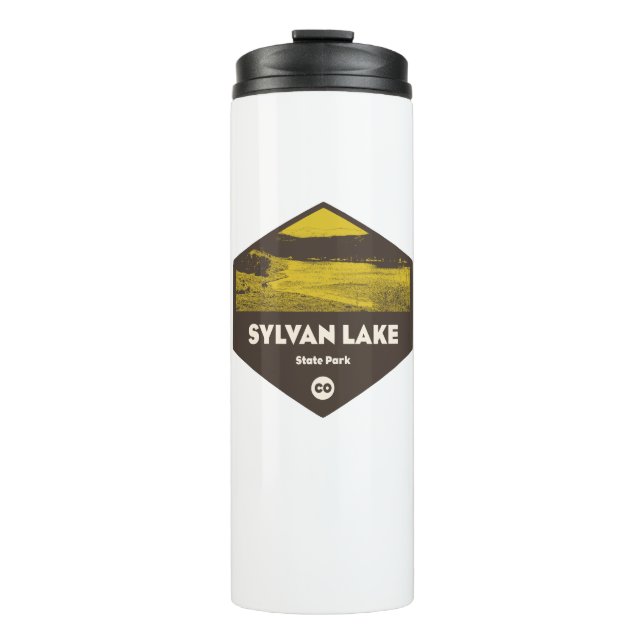 Sylvan Lake State Park Colorado Thermal Tumbler (Front)