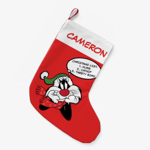 SYLVESTER™ Christmas Thoughts Small Christmas Stocking