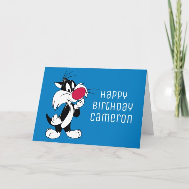 Sylvester Jr. | Classic Pose Card (Front)