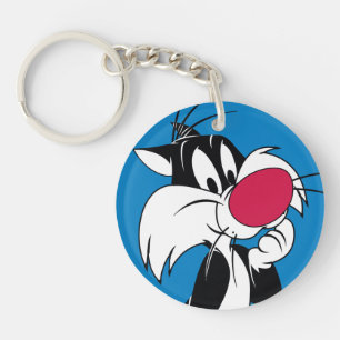 Sylvester Jr.   Classic Pose Keychain