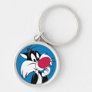 Sylvester Jr.   Classic Pose Keychain