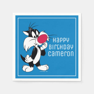 Sylvester Jr.   Classic Pose Napkin