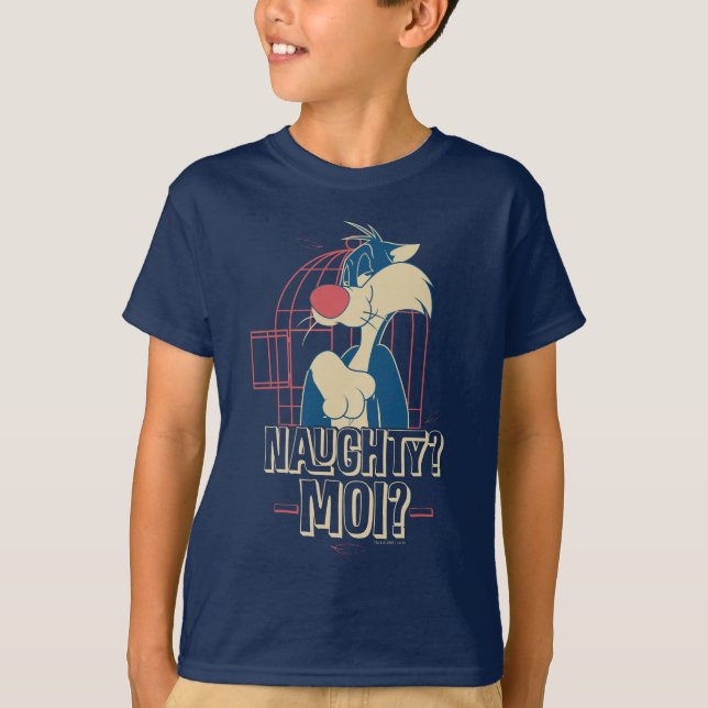 SYLVESTER™- Naughty? Moi? T-Shirt (Front)