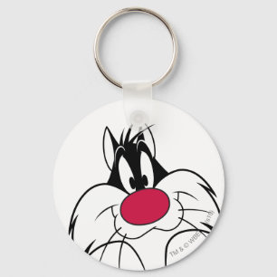 SYLVESTER™ Red Nose Face Keychain