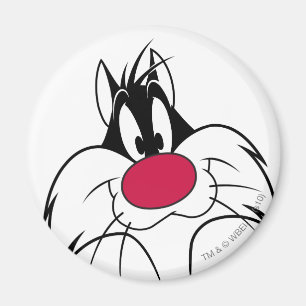 SYLVESTER™ Red Nose Face Magnet